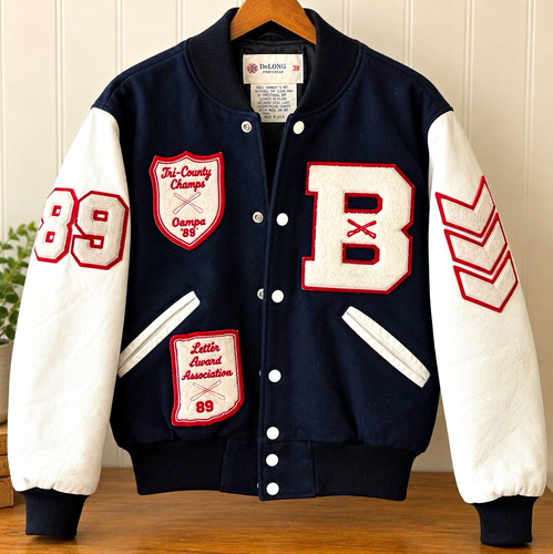 Delong varsity letterman - delong,